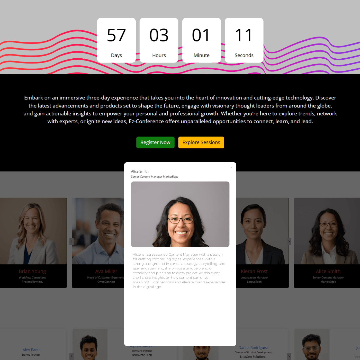 EZ Conference - Speaker Section.png
